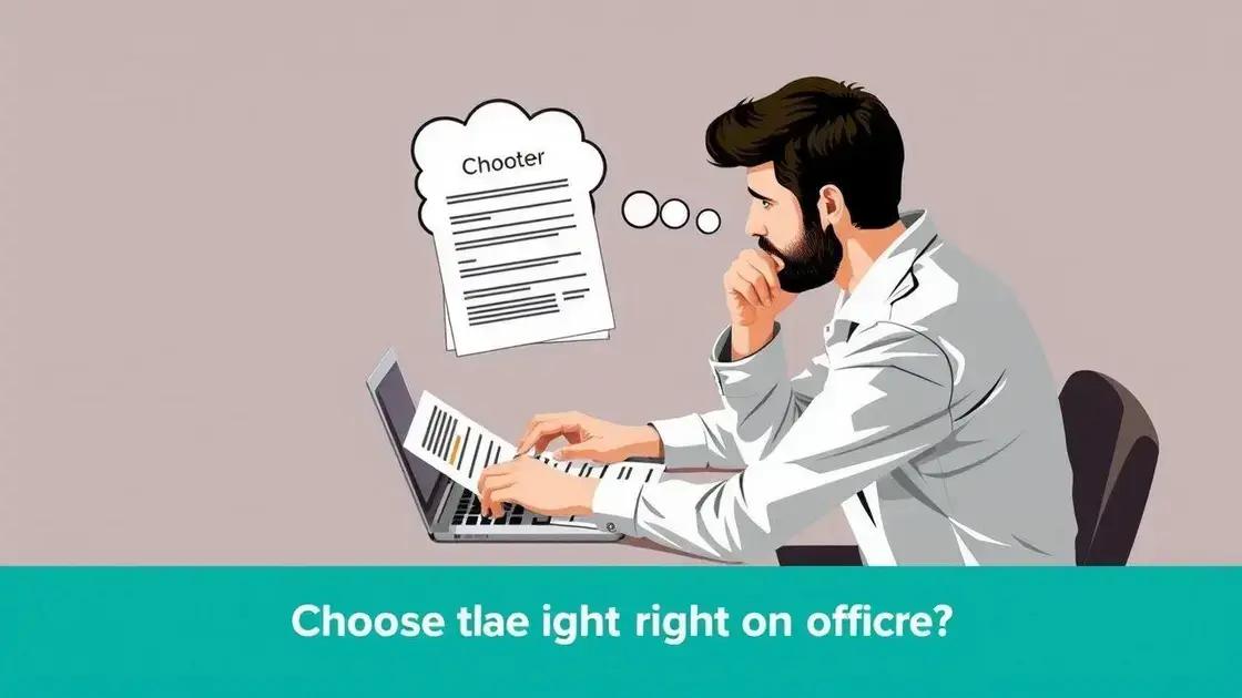 How to choose the right loan option How to choose the right loan option