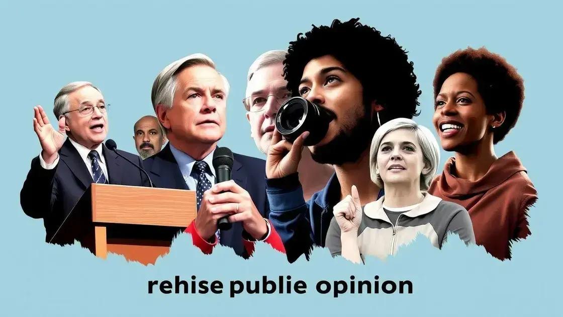 Key figures influencing the news Key figures influencing the news