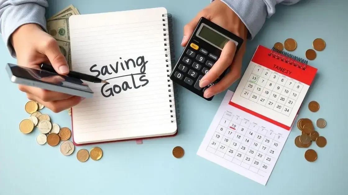How to set achievable savings goals